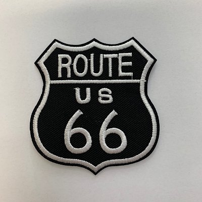 Nažehľovacie, nášivky, ROUTE 66