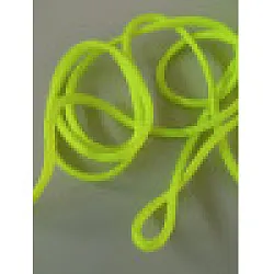 Lano polyester, šnúra 2 mm, neónovo žltá, galantéria, metla