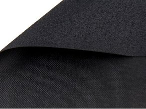 Protiskluzová textilie polyesterová s PVC zátěrem 0,77mm, černá