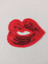 Nažehľovacia aplikácia, nášivka kiss - flitre