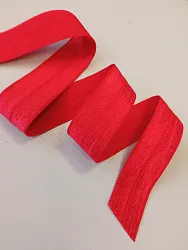 Lemovací guma, pruženka červená 20mm, metráž