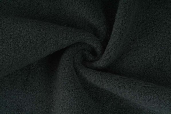 Fleece, micropolar 240g černá, látky, metráž