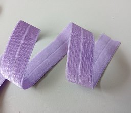 Lemovací guma, pruženka, levandulová 20mm, metráž