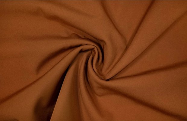 Softshell skořicová - hnědá, metráž, látka funkční materiál