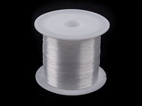 Silonový vlasec pevný - O0,6 mm transparentní