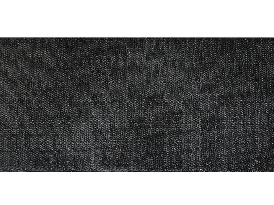 Suchý zip 100 mm černý, metráž háčky