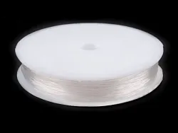 Silonový vlasec elastický O 0,6 mm transparentní