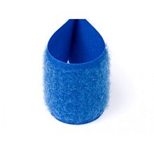 Suchý zip 20mm modrý, metráž, smyčky
