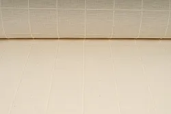 Plátno len + bavlna, barva smetanová, káro, metráž, látky