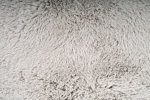 Coral soft fleece stříbrná, látka, metráž