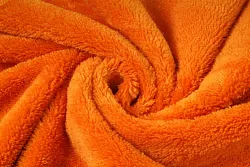 Coral cosy fleece oranžová, látka, metráž