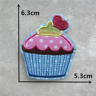 Nažehľovanie, aplikácia, aplikácia na muffiny