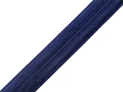 Lemovací guma, pruženka tmavě modrá 20mm, metráž