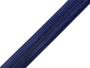 Lemovací guma, pruženka tmavě modrá 20mm, metráž