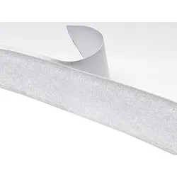 Suchý zip samolepící 38mm bílý, metráž, smyčky