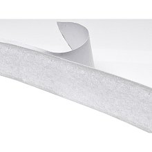 Suchý zip samolepící 38mm bílý, metráž, smyčky