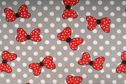 Bavlnené plátno, Minnie mouse, metráž, látka