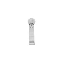 Jazdec bez uzamykania pre kovový zips, nikel, 5 mm nekonečný zips