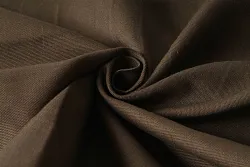 Canvas, pevná bavlněná textilie, hnědá, látky, metráž