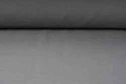 Kepr polyester + bavlna, montérkovina, pevná textilie, šedá + jemné káro, látky, metráž 