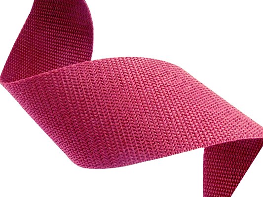 Popruh polypropylenový 40 mm fuchsiová, galanterie, metráž