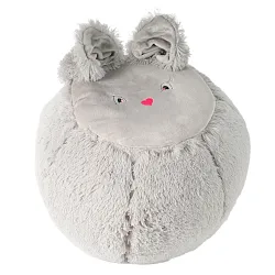 Taburet SOFT stříbrná
