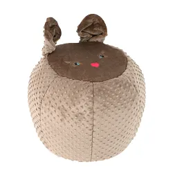Taburet VIKY hnědá