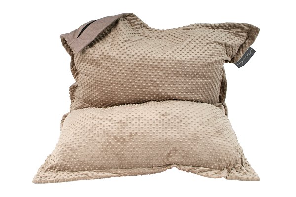 Dětský sedací pytel VIKY 100 x 80 cm hnědý