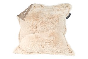 Dětský sedací pytel SOFT 100 x 80 cm béžový