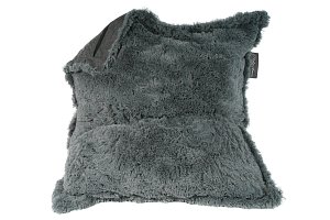 Dětský sedací pytel SOFT 130 x 100 cm šedý