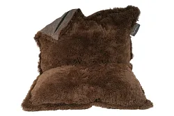 Sedací pytel SOFT 180 x 140 cm tmavě hnědý