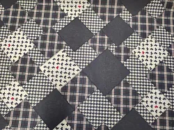 Plátno bavlněné, patchwork pejci - šedá, metráž, látky
