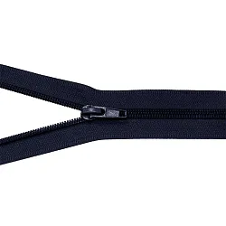 Zip spirálový, dělitelný, 5mm, délka 80 cm, světle béžový