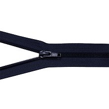 Zip spirálový, dělitelný, 5mm, délka 80 cm, světle béžový