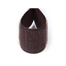 Suchý zip 30mm hnědý, metráž, háčky