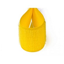 Suchý zip 30mm žlutý, metráž, háčky