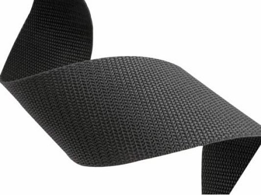 Polypropylénový popruh 40 mm tmavosivý, galantéria, metla