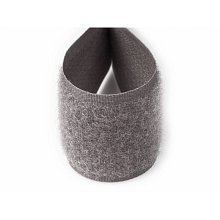 Suchý zip 20mm šedý, metráž, smyčky