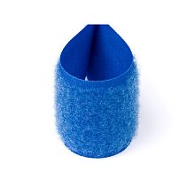 Suchý zip 30mm modrý, metráž, háčky