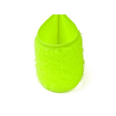 Suchý zip 30mm žlutá-neon, metráž, háčky