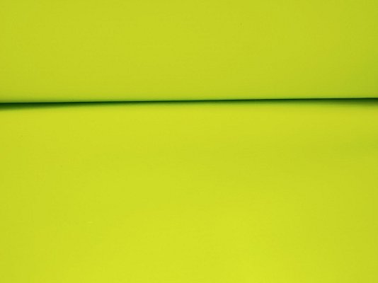 Softshell neonově žlutá , metráž, látka funkční materiál
