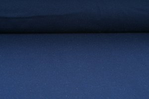 Teplákovina, počesaný elastický úplet, modrá navy blue, látky, metráž