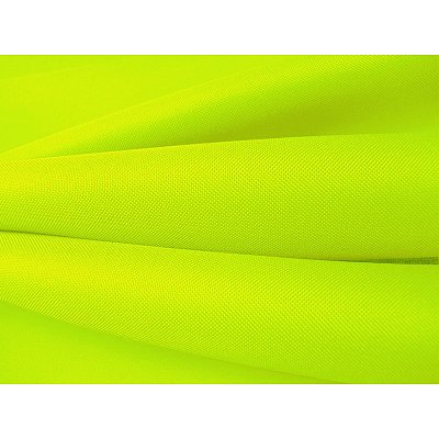 Textilie batohovina s PVC zátěrem, cordura, neonově zelená, látka, metráž - II. JAKOST