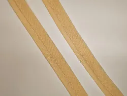 Paspulka bavlněná, výpustek 12 mm, broskvová světlá, metráž