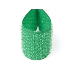 Suchý zip 20mm zelený, metráž, háčky