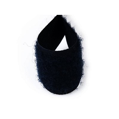 Suchý zip 20mm modrý, metráž, smyčky