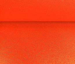 Outdoorový materiál s nano membránou, oranžový, látky, metráž - DOPRODEJ