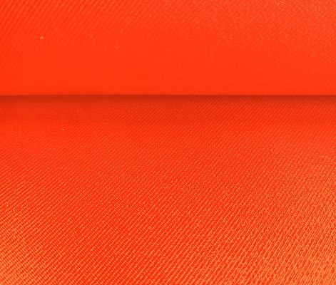 Outdoorový materiál s nano membránou, oranžový, látky, metráž - DOPRODEJ