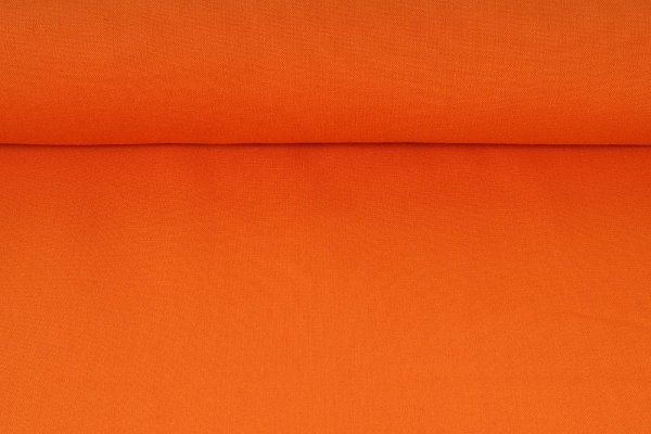 Plátno, nemačkavá úprava, oranžová farba, metráž, látky - AKCE - 50%
