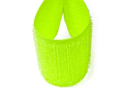 Suchý zip 30mm žlutá-neon, metráž, háčky